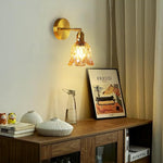 2 Pack lighting bulb gold  vanity lighting glass wall sconces