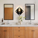1 Light wall sconces black wall lighting metal wall light fixture