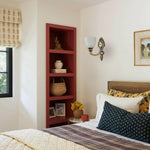 2 Pack bulb light copper light fixture brass, glass wall light