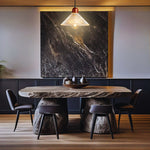 67 Inch bulbs light black light fixtures glass, wood  pendant lights