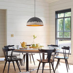 15.75" Hangable light destressed island lights metal pendant light