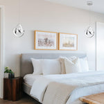 LED kitchen light fixture silver pendant light aluminum, iron hangable light