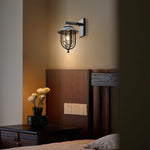 1 Light indoor wall lights aluminum porch light fixtures black wall sconce lighting