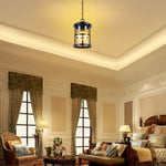 1 pack bulb light aluminum glass light fixture black Gazebo Light