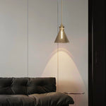 1-Light pendant light glass kitchen island gold white hanging fixture