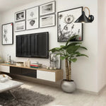 E26 Bulb industrial wall sconce lighting black wall mount light steel hemp rope kitchen light