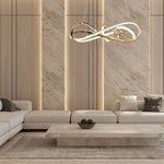 Modern aluminum chandelier lighting fixture Gold kitchen light DIY pendant light