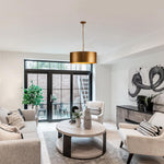 4 Light dining room light gold light bulb chandeliers  metal pendant light