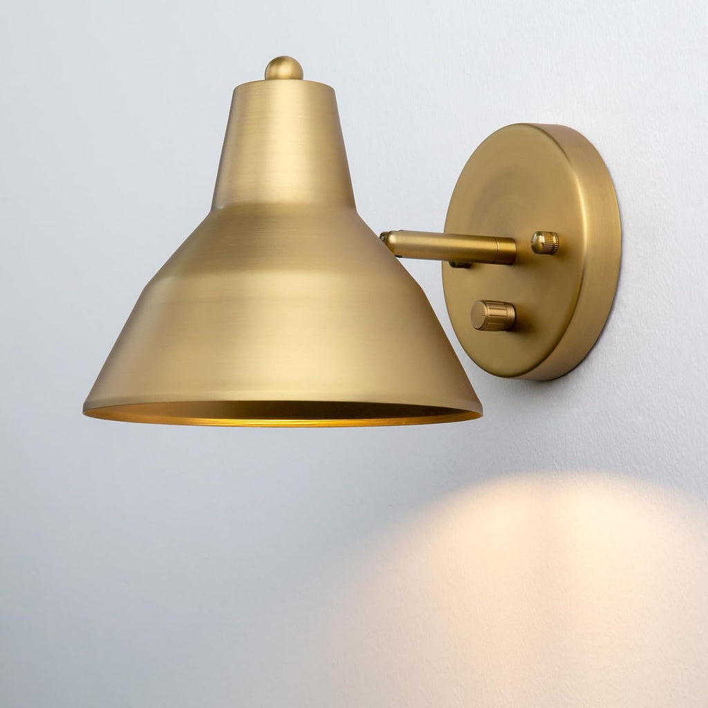 1-light bedroom light antique mount light metal wall light