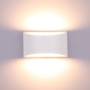 LED bedroom light white living room light aluminum wall light