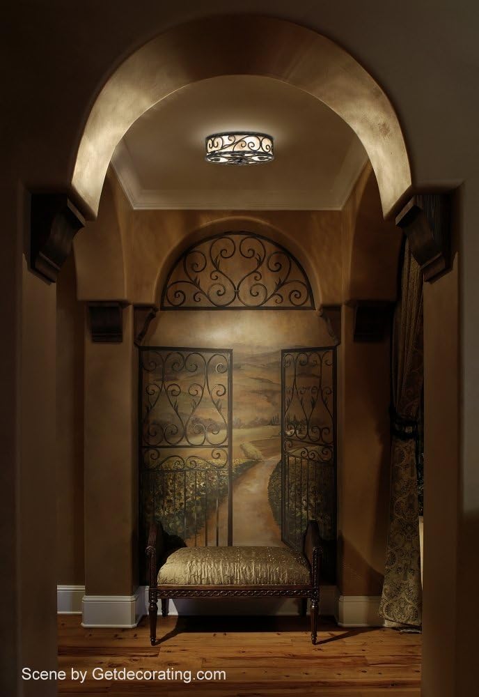 12 inch kitchen light brown hallway light metal ceiling light