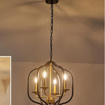 4-light pendant light black and gold kitchen island light metal hanging light