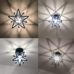 Moravian star ceiling light fixture industrial modern ceiling lamp