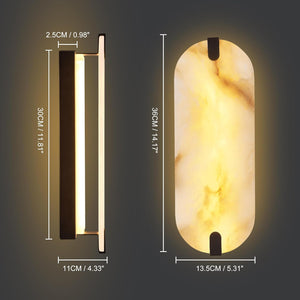 Led wall light gold dining roome light metal mount light