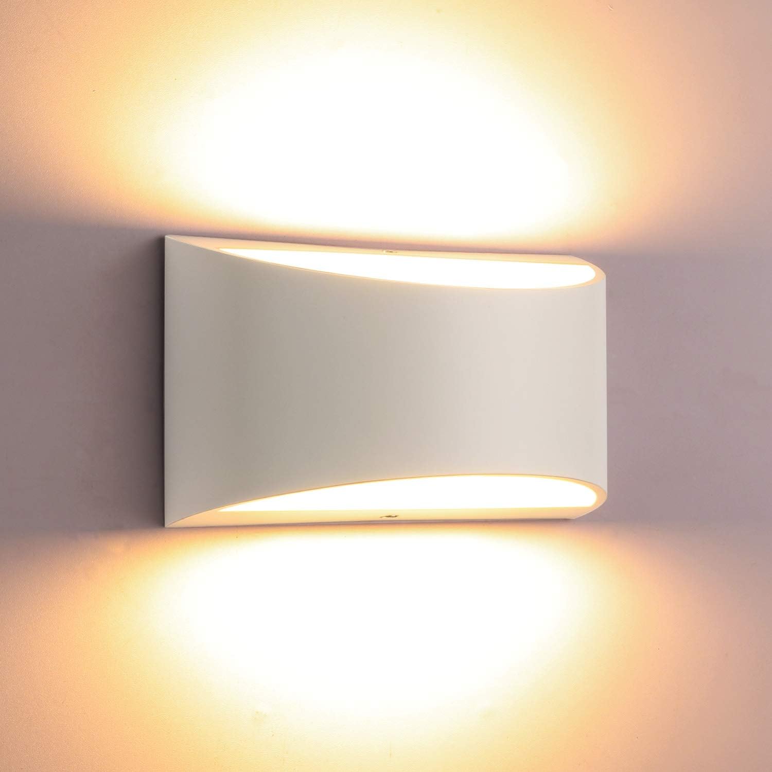 LED bedroom light white living room light aluminum wall light