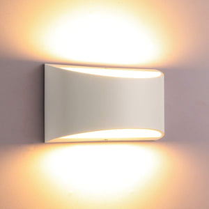 LED bedroom light white living room light aluminum wall light