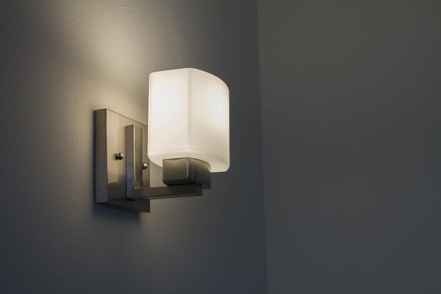1 light hallway light nickel wall light alloy steel bedroom light