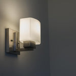 1 light hallway light nickel wall light alloy steel bedroom light