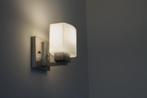 1 light hallway light nickel wall light alloy steel bedroom light