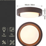 16 inch ceiling light bronze kitchen light metal, glass bedroom light