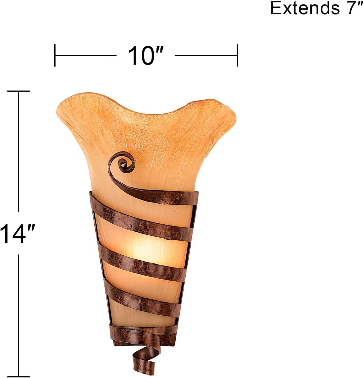 17 inch bathroom light brown hallway light metal wall light