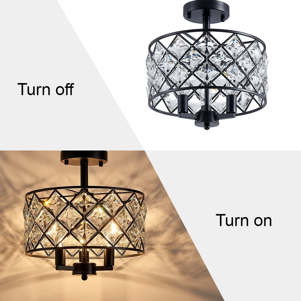 3 lights ceiling light black chandelier light metal kitchen light