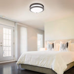LED Flush Mount Ceiling Light 10 inch round bronze dimmable ceiling lamp