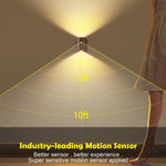 Led stairs night light walnut wall lights plastic motion sensor light