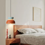 Transparency pendant light orange and navy fixture light aluminum,acrylic foyer light