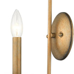 1 light wall sconce light bronze fixture light alloy steel bedroom light