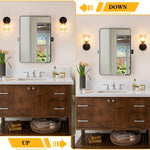 Set of 2 wall light amber bathroom light glass bedroom roome