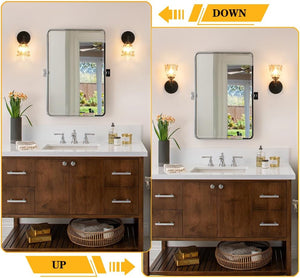 Set of 2 wall light amber bathroom light glass bedroom roome