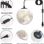Plug in pendant light white hallway light plastic hanging light