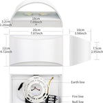 LED bedroom light white living room light aluminum wall light