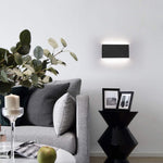 Modern bedroom light black decor light metal wall light