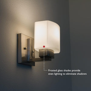 1 light hallway light nickel wall light alloy steel bedroom light