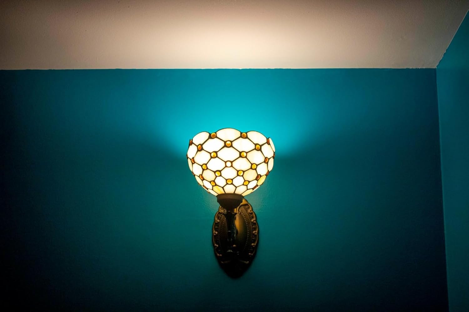8 inch hallway light white wall light glass, metal kitchen light