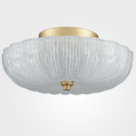 3-light hallway light brass kitchen light glass, metal ceiling light