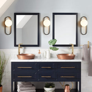2 pack fixture light black wall light glass, metal bedroom light