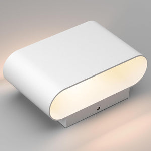 Set of 2 wall light white mount light aluminum corridor light