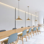 Modern pendant light gold fixture light aluminum kitchen light