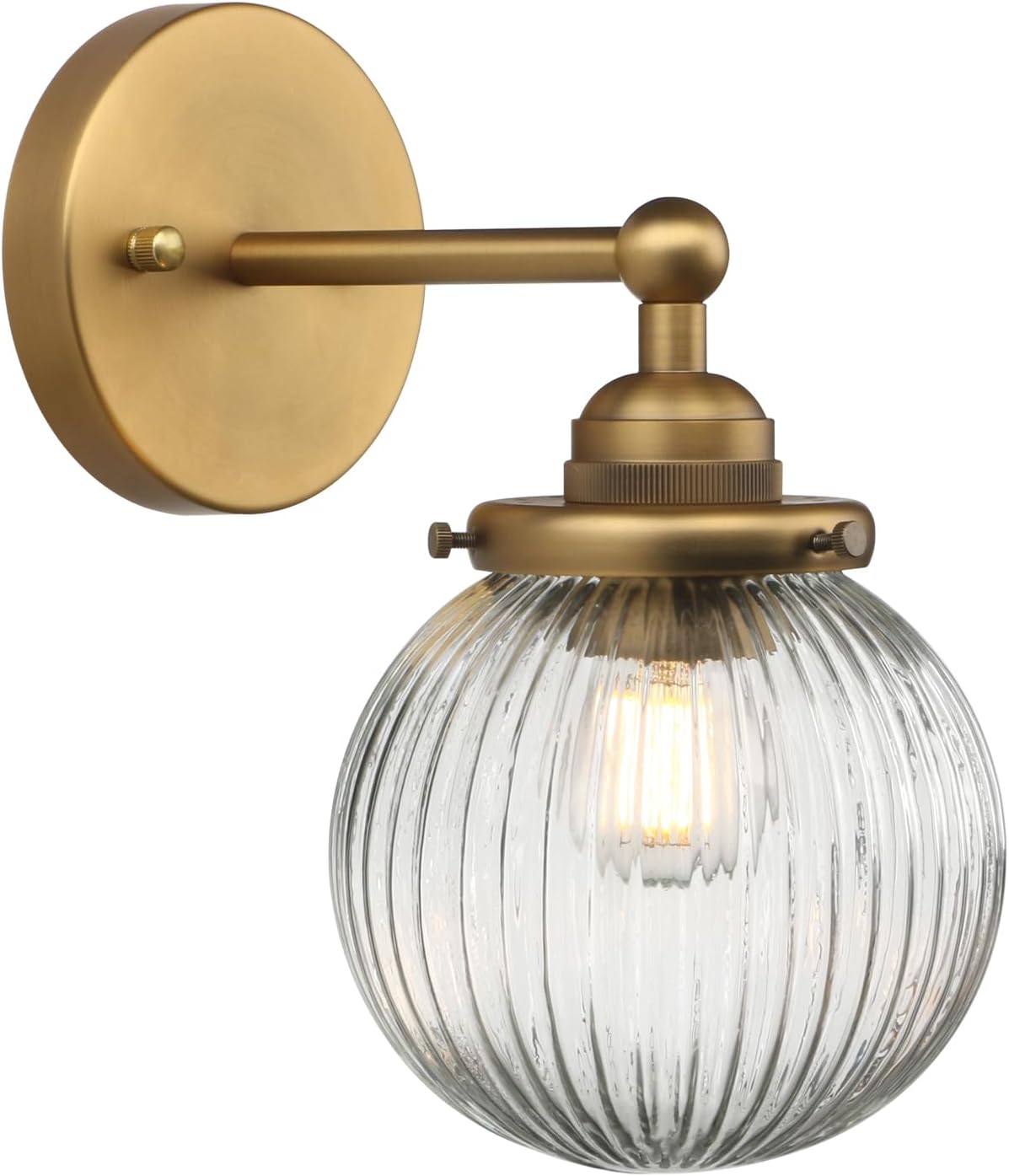 1-light modern wall light antique kitchen light metal vanity light