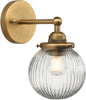 1-light modern wall light antique kitchen light metal vanity light