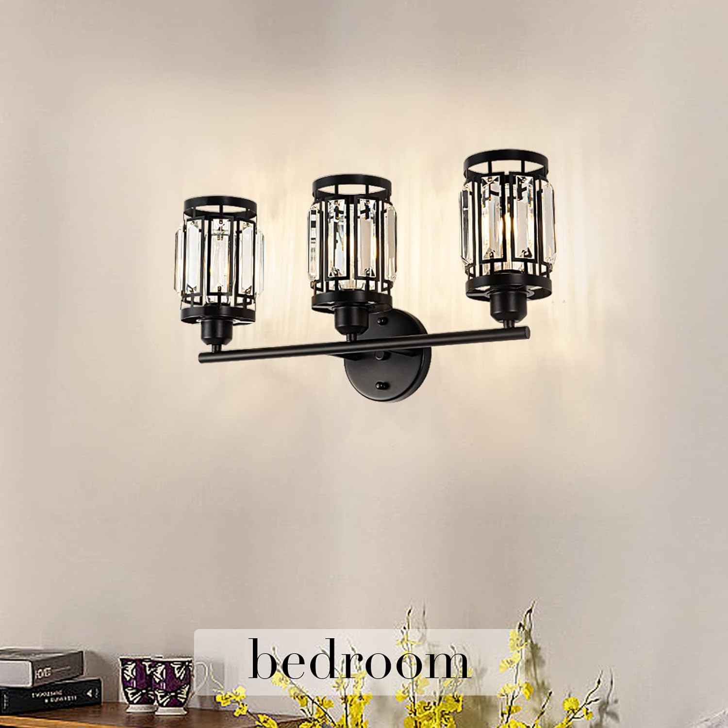 Farmhouse wall light black vanity light steel&metal hallway light