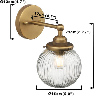 1-light modern wall light antique kitchen light metal vanity light