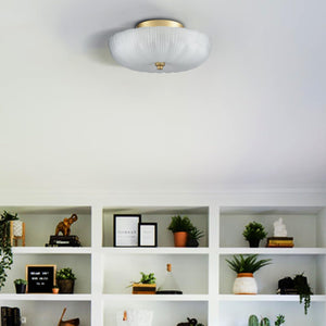 3-light hallway light gold kitchen light glass, metal ceiling light