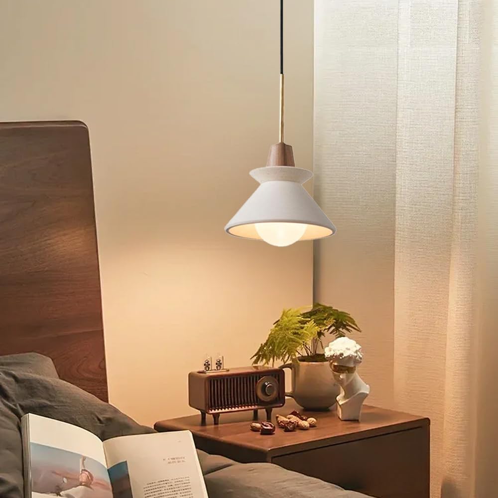 7.7 inch kitchen light white dining room light concrete/cement pendant lights