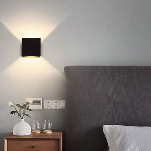 Led hallway light black wall light aluminum kitchen light