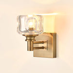 Antique vanity light brass bathroom light metal wall light