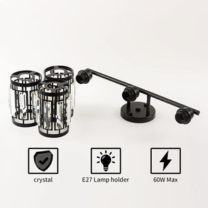 Farmhouse wall light black vanity light steel&metal hallway light